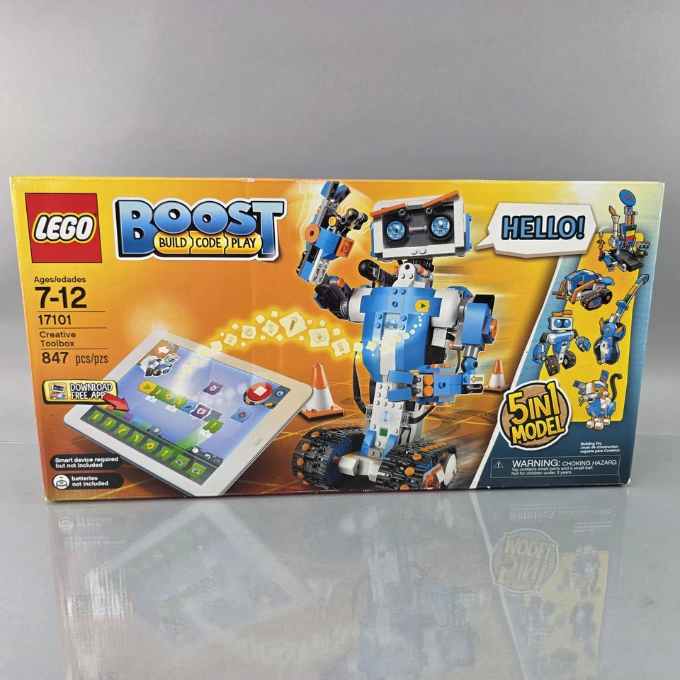 LEGO 17101 Boost Creative Toolbox Set Retired STEM Coding Kit NEW SEALED - Image 1 of 4