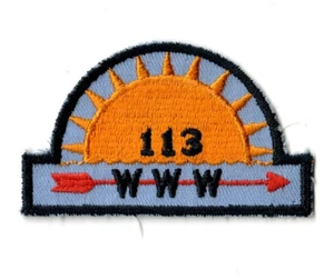 Boy Scout OA 113 Wihinipa Hinsa Lodge Patch X2 - Picture 1 of 2