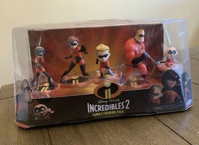 迪士尼PIXAR Incredibles 2家庭雕像套装 — 第 1/3 张图片