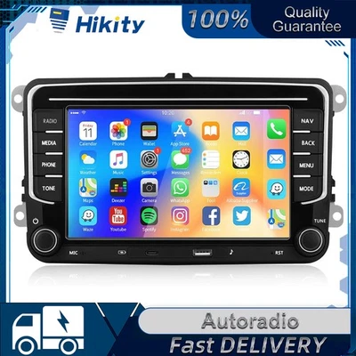 Autoradio Android 15 USB GPS Navi für VW GOLF 5 6 Plus Passat Touran EOS Tiguan - Bild 1 von 4