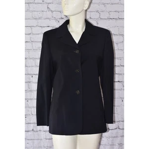 ESCADA Sport Designer Wool Navy Business Work Blazer Jacket Size: 34/4 - Picture 1 of 4