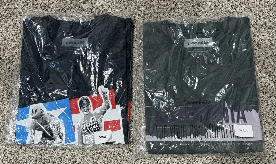 Camisetas Cervelo Sepp Kuss La Vuelta y Caledonia Talla Pequeña Foto 1 de 4