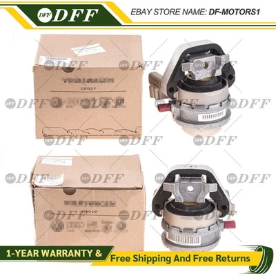 Par de soportes de motor L&R calidad OEM 4H0199255T 4H0199256T para Audi D4 S6 4.0T Foto 1 de 4