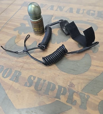 Salty Blackhawk Coiled Pistol Lanyard 90TPL1BK Lot of 2 - Image 1 of 4