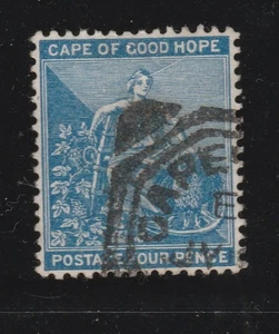 1884 COGH 4d Deep Blue SG 51a - Foto 1 di 2