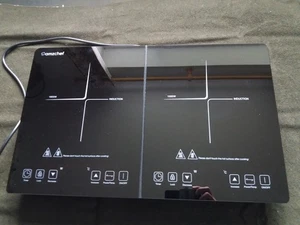 490) Amzchef Double Induction Cooker Hob YL28-DC08 - Picture 1 of 4