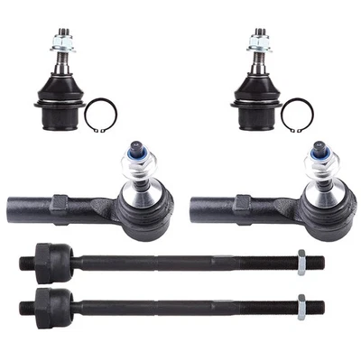 6pcs Front Tie Rod Ends Ball Joints For Lincoln Navigator Ultimate Sport Utility Foto 1 de 4