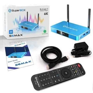 New SuperBox S6 Max, 6K UltraHD, Voice Command - No Fees - Fast Free Shipping! - Picture 1 of 5
