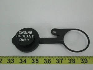 New NOS OEM Genuine GM "Engine Coolant Only" Cap Assembly Black Plastic 12337834 - Picture 1 of 5