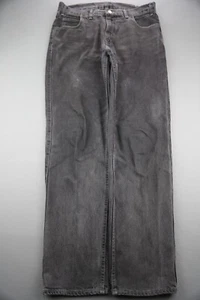Pantalones de mezclilla vintage para hombre INC International Concepts negros rectos EE. UU. talla 34x32 (35x32) - Imagen 1 de 10