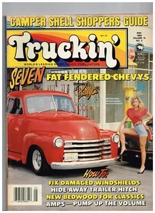 Truckin' Magazine - May 1989-SEVEN FAT FENDERED CHEVYS-VANS NATIONALS 16TH- - Picture 1 of 1