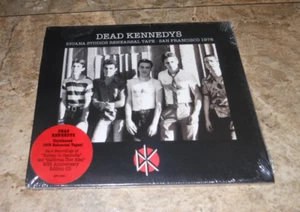Dead Kennedys Iguana Studios Rehearsal Tape San Francisco 1978 NEW CD - Foto 1 di 1