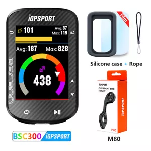 IGPSPORT BSC300 GPS Bicycle Computer Waterproof IGS Wireless Speed Meter/ Sensor - Picture 1 of 10