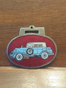 AMERIKANISCHE SERIE 1930 KORD ANTIK AUTO UHR FOB - Bild 1 von 2