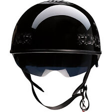 Z1R VAGRANT FTW  MOTORCYCLE Helmet W/ VISOR BLK XL HARLEY SOFTAIL DYNA FXR 