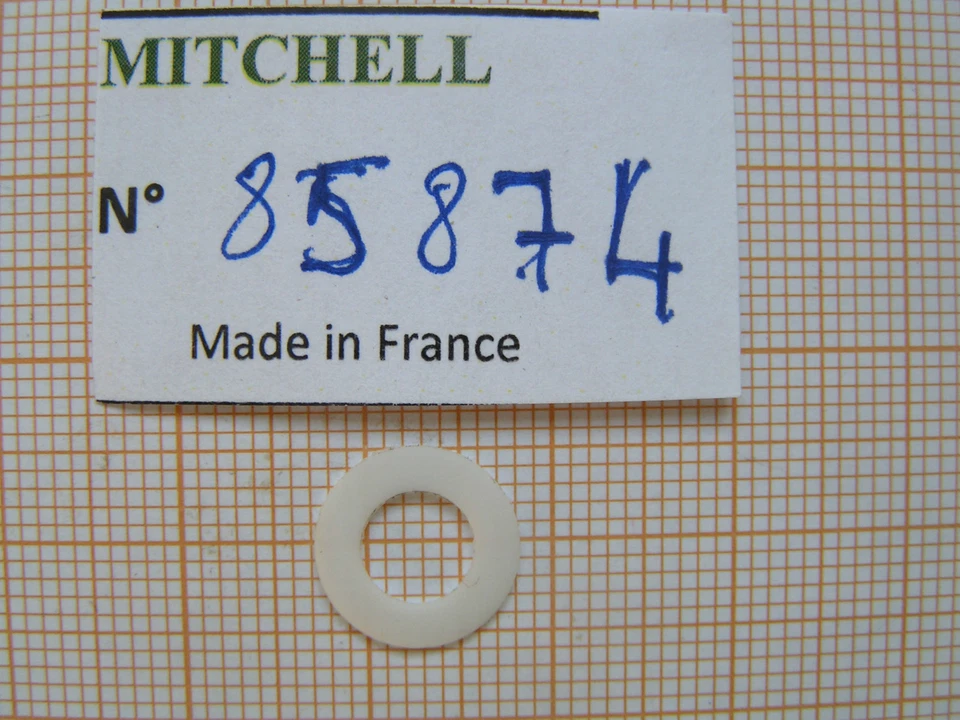 Washer Plastic Reel Fly Mitchell 7130 7150 Washer Real Part 85874 - Image 1 of 1
