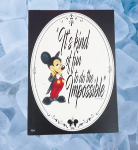 Disney Mickey Mouse Its Kind of Fun Canvas Artwork signed by Francisco Herrera - Picture 1 of 11
