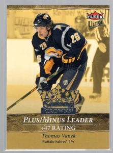* 2007-08 Ultra - Season Crowns #SC4 - THOMAS VANEK - Picture 1 of 2