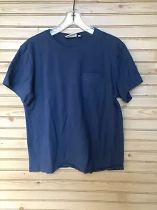 T-shirt Fjall Raven blu navy manica corta di design uomo M - Foto 1 di 7