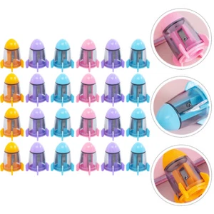 24 Pcs Rocket Sharpener Office Student Use Kids School Pencil Small - Picture 1 of 12