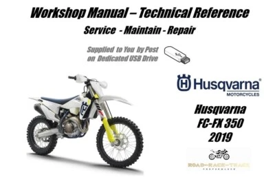 Husqvarna FX350 FX 350 Service Repair Workshop Manual 2019 - Image 1 of 4