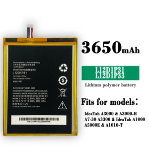 Battery For Lenovo A3000 A3000-H A7-30 A1000 A5000E A1010-T L12D1P31 L12D1P33 - Picture 1 of 5