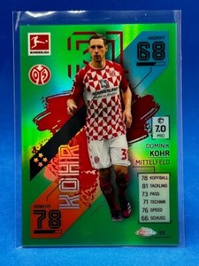 2021-22 Topps Chrome Match Attax Bundesliga Green #/99 Dominik Kohr