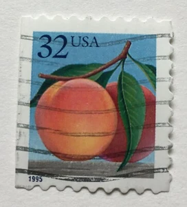 United States - Peach 32 US cents 1995 Sg:US 3081 - Picture 1 of 1