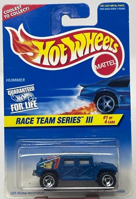1996 Hot Wheels Race Team серия III 1/4 Hummer #533 - Изображение 1 из 4