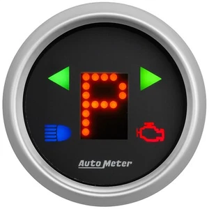 Autometer 3359 Automatic Transmission Shift Indicator 2 1/16" Prndl Blk Dial - Picture 1 of 4