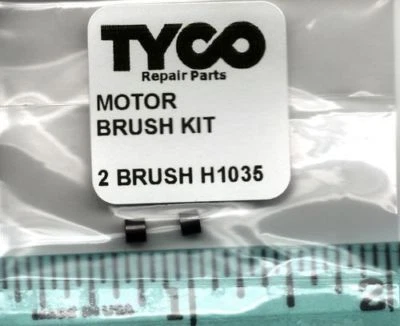 TYCO MOTOR BRUSH KIT PART # H1035 FOR TYCO TRAINS MADE IN HONG KONG NEW PARTS - Image 1 of 2