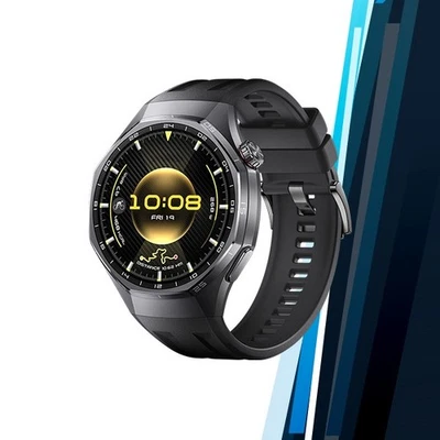 Genuine for GT Six 6 Pro 46m Black 1.47" AMOLED Bluetooth iOS Android Smartwatch - Image 1 of 4