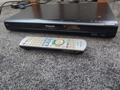 Panasonic DMR-EX769 DVD HDD Recorder 160GB Freeview + Remote - Image 1 of 4