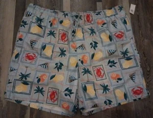 Bañador XXL Old Navy para hombre velero estampado de cangrejo secado rápido nuevo con etiquetas - Imagen 1 de 5