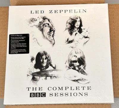 2016 SEALED and MINT Led Zeppelin - The Complete BBC Sessions Limited ED Box set - Imagem 1 de 4