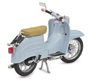 Schuco 1/10 Simson KR51/1 Blue Motorcycle Diecast Model Toy Gift NIB - Picture 1 of 8