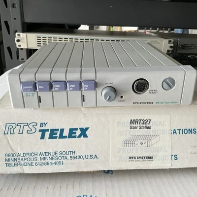 TELEX RTS SYSTEMS MRT327 USER STATION STILL IN BOX NEVER USED - Image 1 of 4