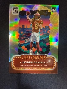 #2 Jayden Daniels 2024 Donruss Optic Washington Commanders deportes Uptowns - Imagen 1 de 2