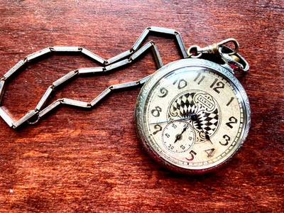 Elgin Vintage Pocketwatch and Chain - Image 1 of 4