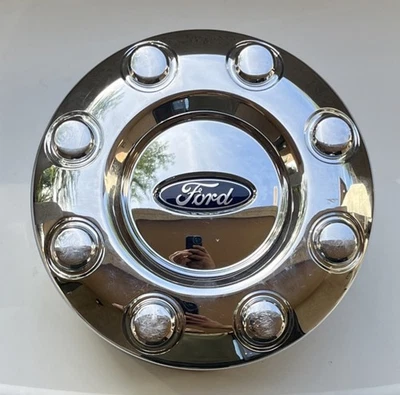 2005-2016 Ford F350 Super Duty Chrome Rear 8 Lug Center Cap 5C34-1A096-XC Hubcap - Image 1 of 4