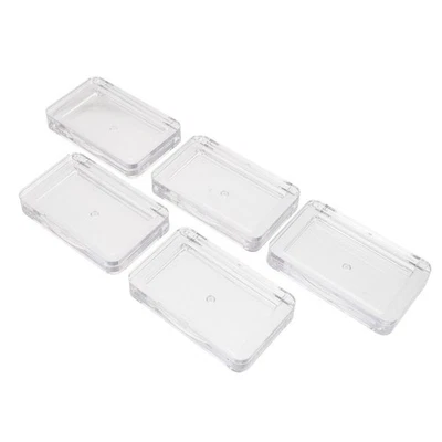  5 Pcs Makeup Organizer Tray Contenitori Trasparenti Per Campioni - Image 1 of 4