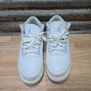 Air Jordan 3 Retro Lucky Shorts CT8532-101 Size 10.5 Blue White Grey - Picture 1 of 11