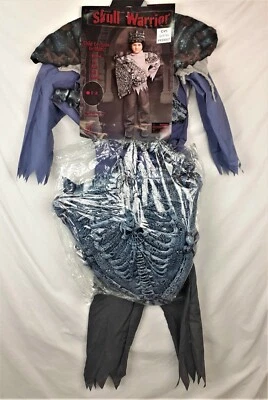 NEW Skull Warrior Halloween Costume NWT Child Size 8-10  NO HELMET  Seasons  721 - Image 1 of 4