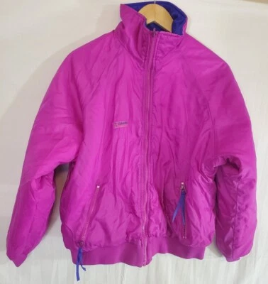 Abrigo chaqueta acolchada reversible vintage Columbia XL Thinsulate para mujer Foto 1 de 4