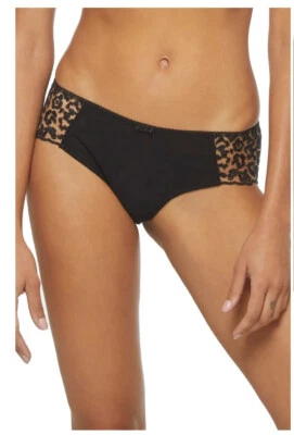 Pantalones Cortos Felicie Bordados Simone Perele Negros Talla 4 EU 10-12 EE. UU. 6029 Foto 1 de 2