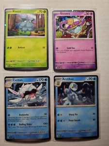 Pineco SVP061 Sinistea SVP062 Cetitan SVP063 Arctibax SVP064 Pokémon Promos Card - Picture 1 of 7