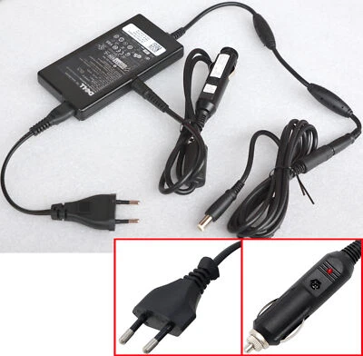 AC/Dc Car Adapter Dell Latitude PA12 XT2 E4300 E5400 E5500 E6400 E6500 New! - Image 1 of 4