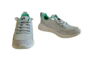 Under Armour Mädchen Grundschule Essential grau Schuhe Jugend Größe 4 - Bild 1 von 7