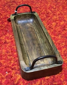 Dolly Parton Acacia Wood Baguette Tray Brand New - Picture 1 of 4