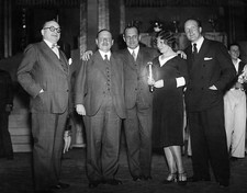 Emmerich Kalman, Hans Albers And Rita Georg 1930 Music Singer Old Photo